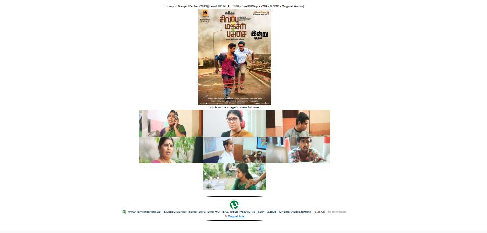 Sivappu Manjal Pachai (2019)[Tamil HQ REAL 1080p PreDVDRip - x264 - 2.5GB - Original Audio]